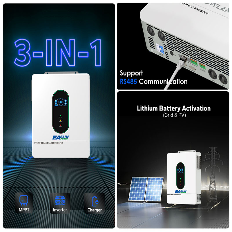 EASUN POWER 12KW Split Phase I - Grid Tie Inverter Limiter 2000W review and price