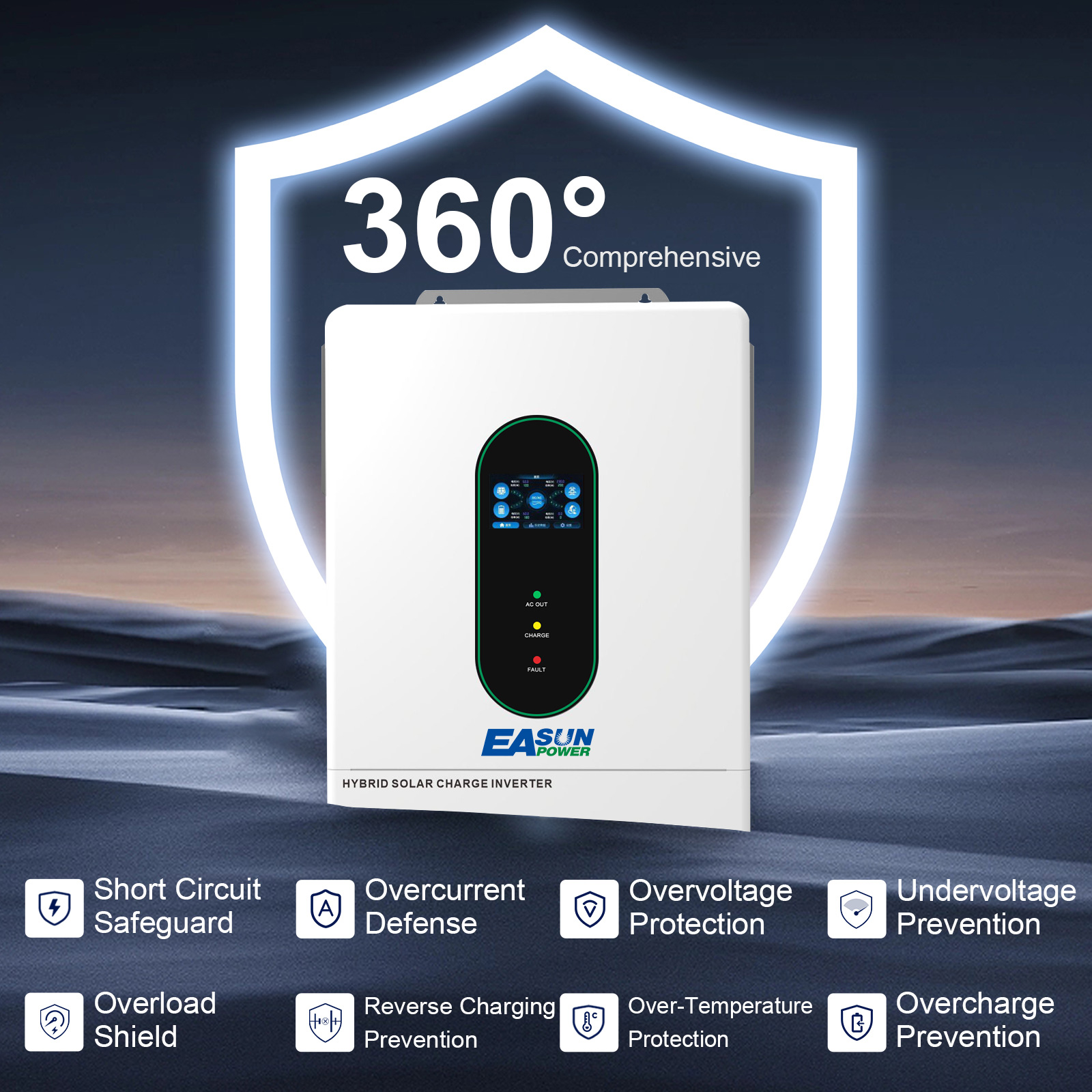 EASUN POWER 12KW Split Phase S - Grid Tie Inverter Limiter 2000W review and price